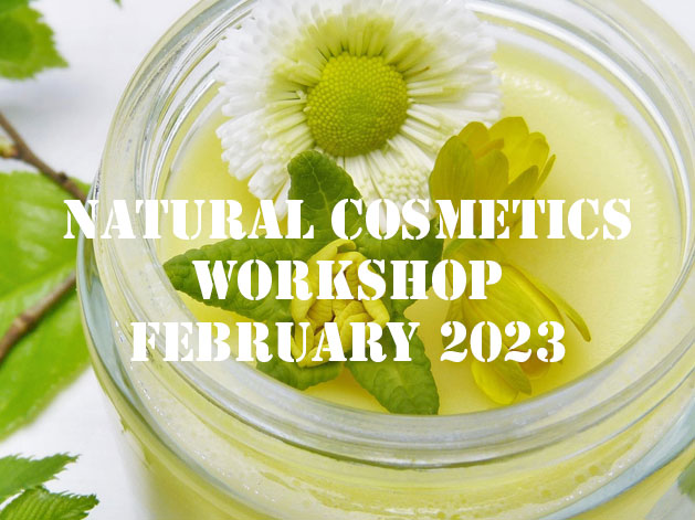 Natural cosmetics workshop february 23